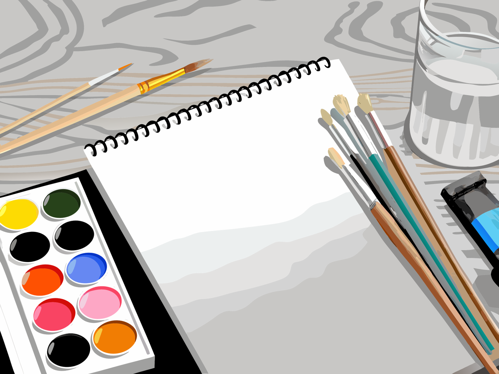 Watercolor Paper Artist Art Pad